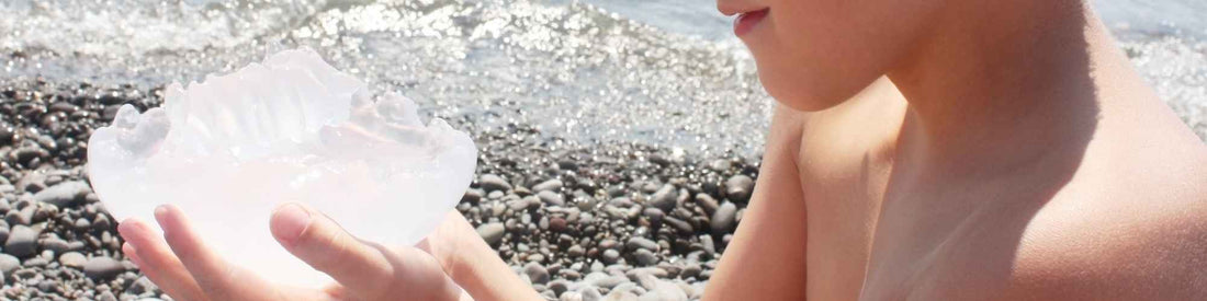 Picaduras de medusa en niños